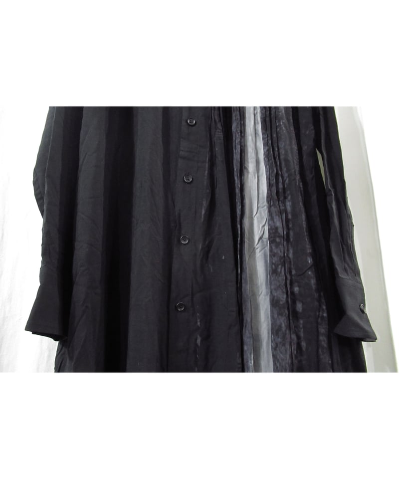 20aw yohji yamamoto femme レーヨン デザインロングブラウス（FR-B