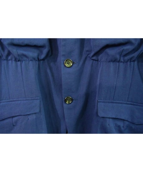 レア 87aw yohji yamamoto pour homme vintage 紺 いせポケットデザインジャケット HJ-38