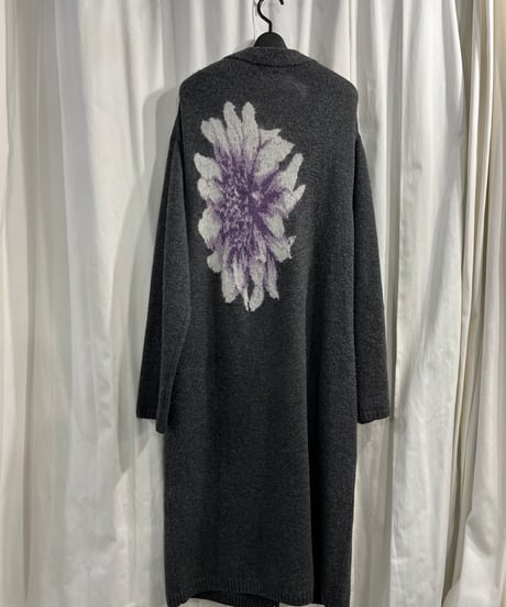 2021AW yohji yamamoto pour homme 花柄ロングカーディガン（HX-K77-181）