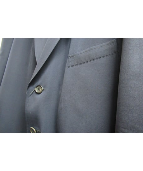 94ss yohji yamamoto POUR HOMME vintage フラップポケットデザインジャケット 紺（HT-J08-121）
