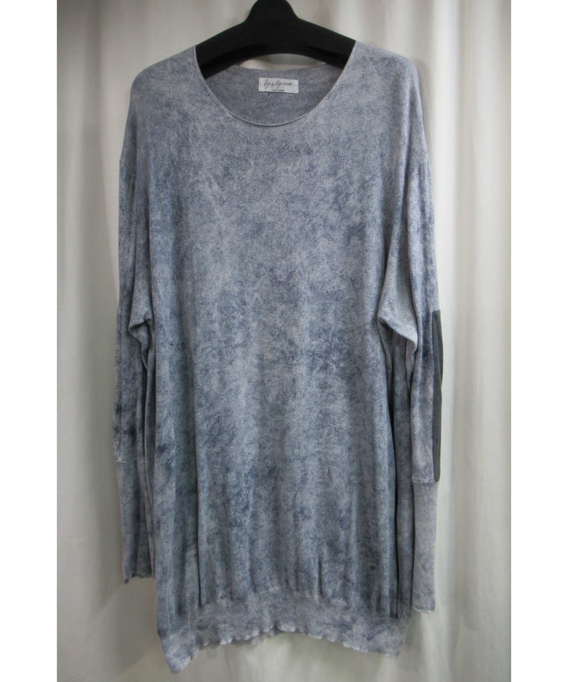 13ss yohji yamamoto pour homme 変形デザインロングニット HX-
