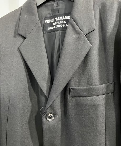 2019AW yohji yamamoto pour homme 04-05AW REPLICA ジッパー付きジャケット（HC-J94-537）