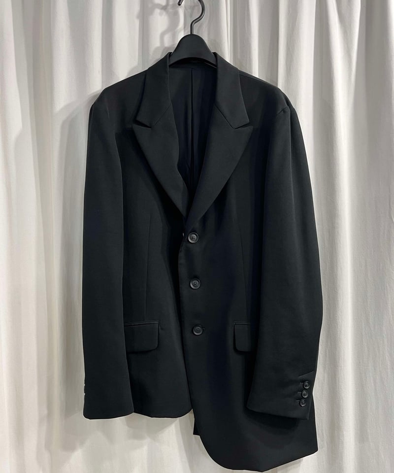 2020AW yohji yamamoto pour homme 3釦 アンバランスジャケット 2020AW yohji yamamoto pour homme 3釦 アンバランスジャケット