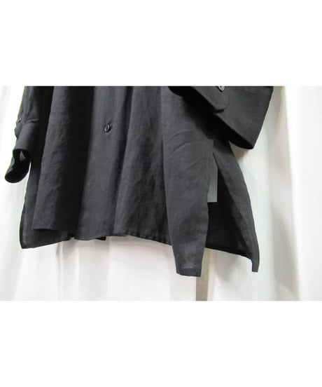20aw yohji yamamoto pour homme スタンドカラーデザインブラウス（HR-B22-212）