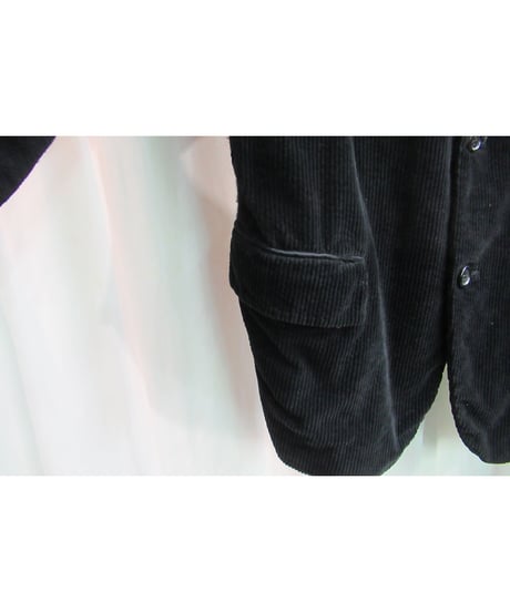 AD1994 COMME des GARCONS HOMME PLUS 縮絨 フロントジッパー 切替コーデュロイジャケット⑦ PJ-04003S