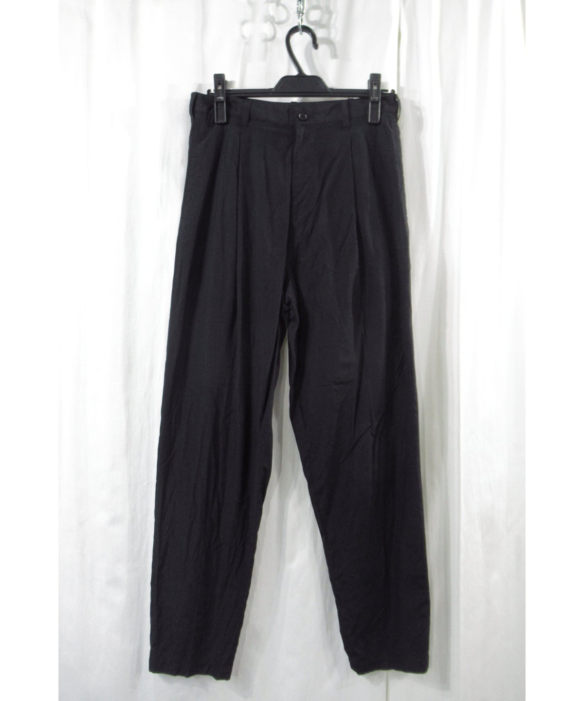 80's Y's yohji yamamoto vintage シンプルテーパードパンツ（YD...