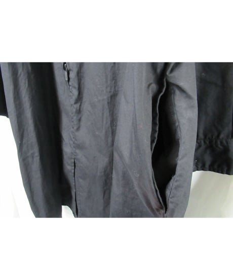20ss yohji yamamoto pour homme スタンドカラー ダブルファスナーデザイン ロングブラウス（HN-B05-001）