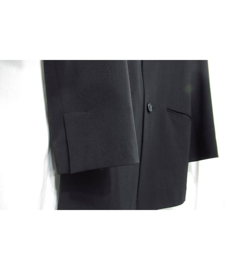 yohji yamamoto +noir ピークドラペルデザインジャケット（NR-J06-100）