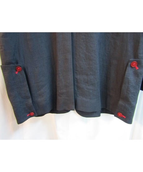 未使用 05ss yohji yamamoto pour homme 多釦デザインロングジャケット HY-J60-801