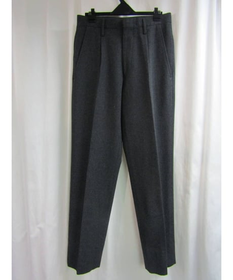 Y's for men yohji yamamoto 茶 シンプルテーパードパンツ ML-P81-182