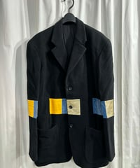1980's yohji yamamoto pour homme vintage 丸文字ロゴ デザインジャケット（H-J-257xxx）
