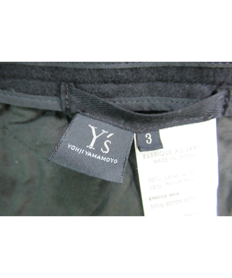 Y's yohji yamamoto ステッチデザインショートジャケット YL-J26-106