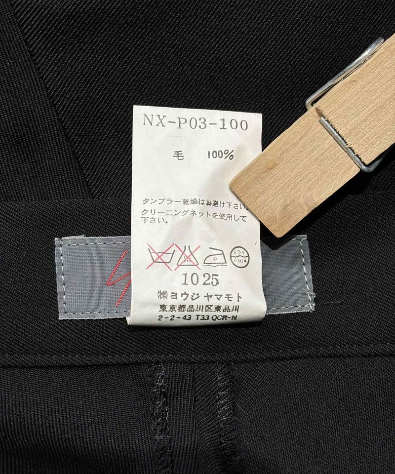 yohji yamamoto +NOIR デザインパンツ（NX-P03-100） | LA G