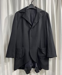 2012AW yohji yamamoto +NOIR スナップ釦 デザインジャケット（ND-J03-100）