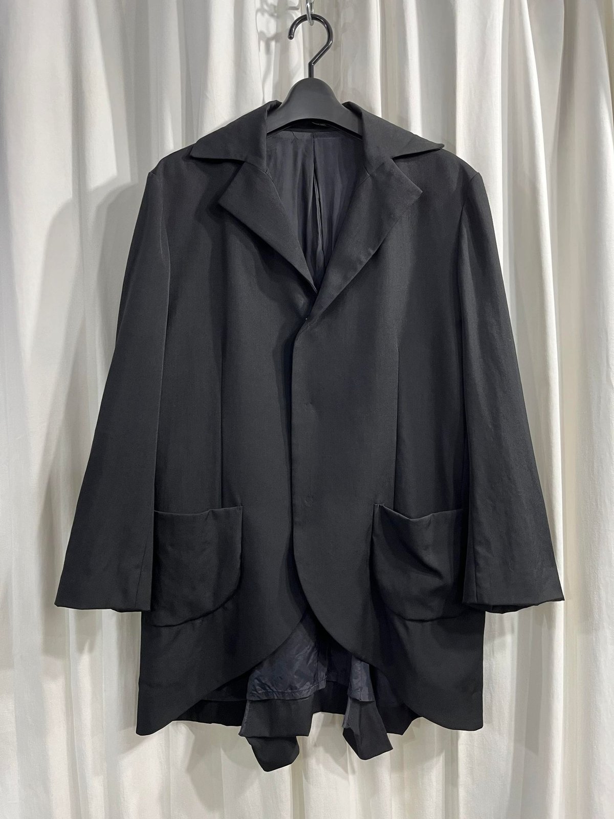 2012AW yohji yamamoto +NOIR スナップ釦 デザインジャケット