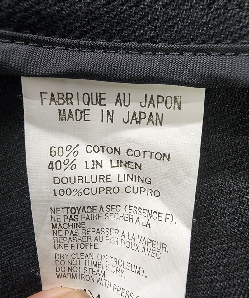 02ss yohji yamamoto pour homme 黒 レイヤードデザイン 02ss yohji yamamoto pour homme 黒 レイヤードデザイン