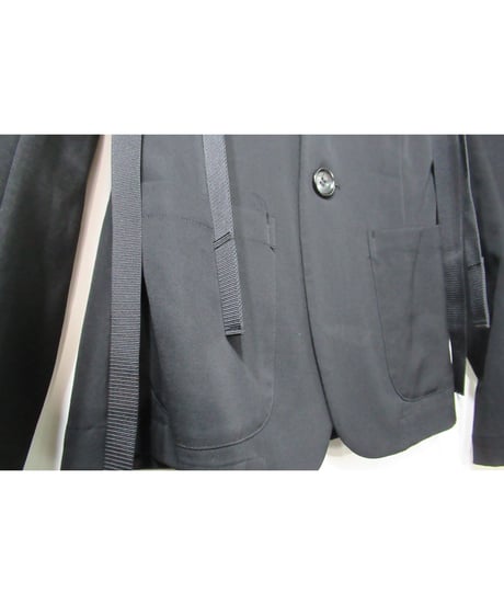 AD2002 JUNYA WATANABE COMME des GARCONS テープ サイドリリースバックルデザインジャケット（JI-J020）