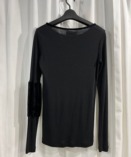 yohji yamamoto femme デザイン長袖カットソー（F-T-052xxx）