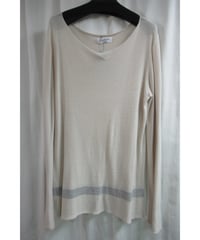 yohji yamamoto pour homme ベージュ シンプルニット HK-3