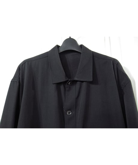 18ss yohji yamamoto pour homme シンプルロングブラウス（HW-B46-100）