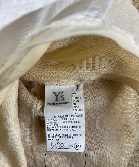 Y's yohji yamamoto ノースリーブデザインドレス（YZ-D24-322）