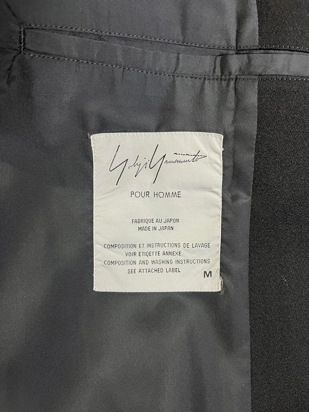 1998AW yohji yamamoto pour homme vintage ステッチデザ