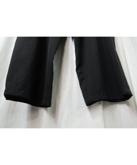 15aw yohji yamamoto pour homme ワイド クロップドパンツ（HY-P02-100）
