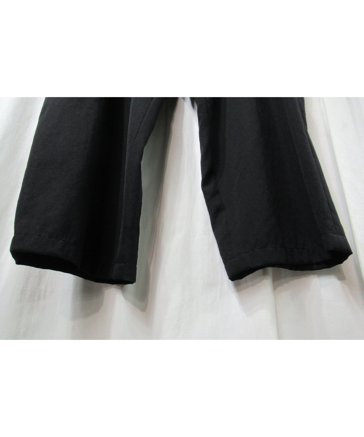 Yohji Yamamoto POUR HOMME クロップドパンツ 15aw yohji yamamoto pour homme ワイド クロップドパンツ（HY-