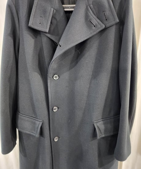 2019aw yohji yamamoto pour homme 黒 デザインコート (HC-C10-90)