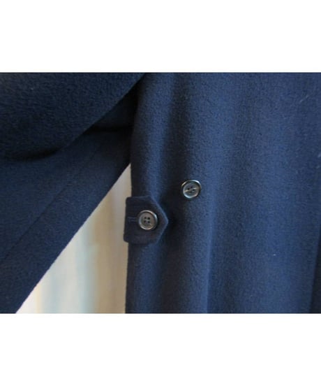90's Y's yohji yamamoto vintage NAVY三つボタンロングコート YN-C63-104