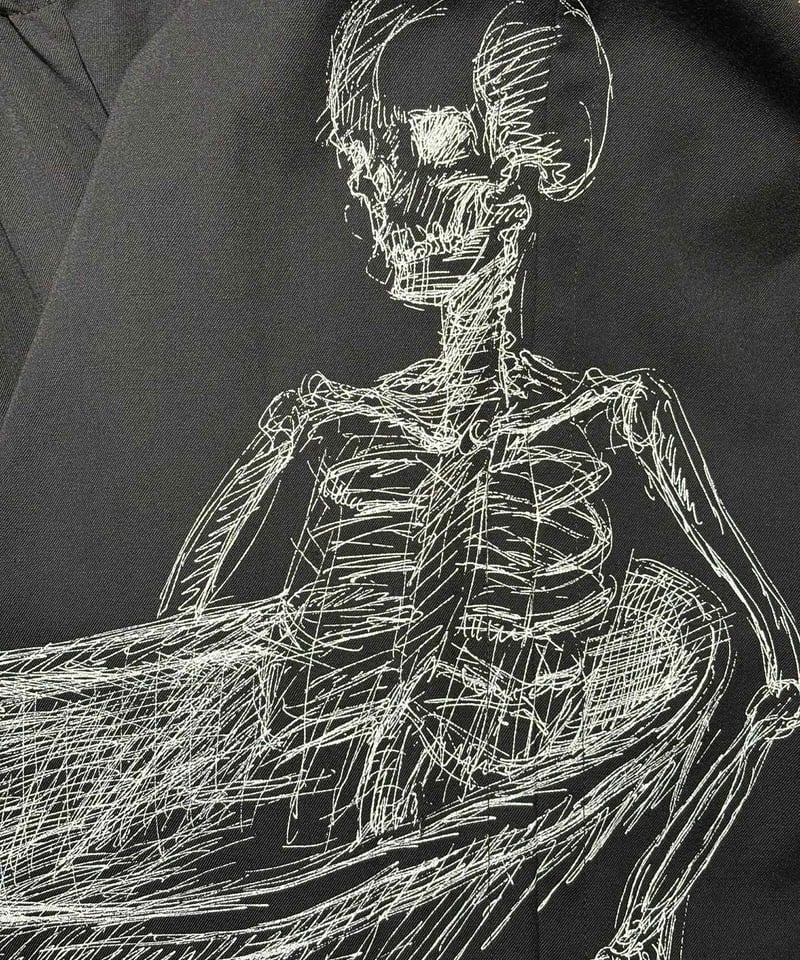 2016SS yohji yamamoto pour homme スカルプリントパンツ（HO-