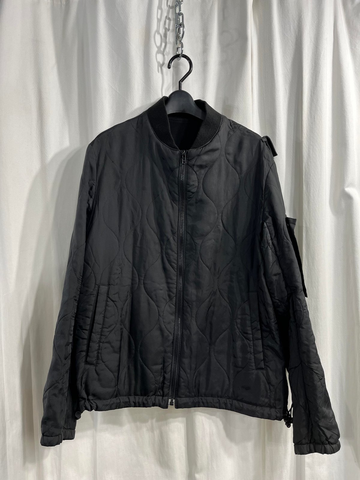 Yohji Yamamoto POUR HOMME リバーシブルシルクシャツ