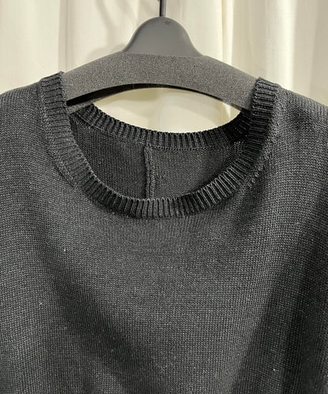 Y's yohji yamamoto ダメージ加工 綿半袖ニット（YD-D06-804）