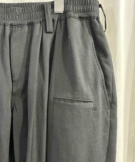 REGULATION yohji yamamoto MEN ウール RIB FLAP パンツ（HS-P02-140）