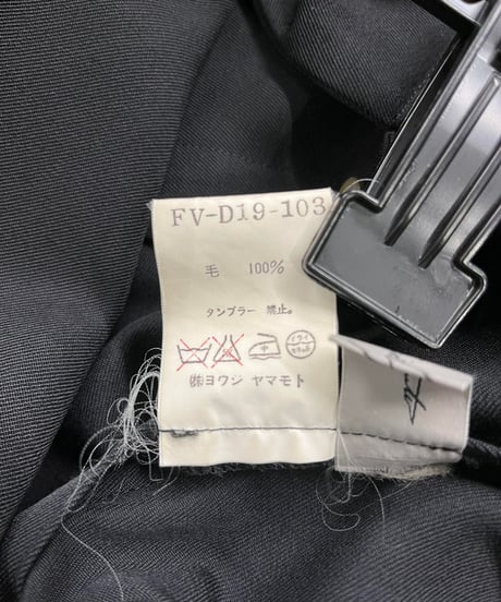 1994AW yohji yamamoto 着物スリーブワンピース（FV-D19-103）