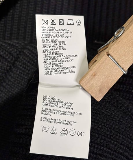 Maison Martin Margiela ダブルジップ ニットベスト（SE-K-169xxx）