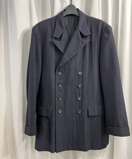 yohji yamamoto pour homme デザインダブルジャケット（H-J01-004XXX）