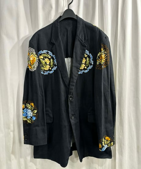 SAMPLE1点物 1966SS yohji yamamoto pour homme vintage 花と少年 ジャケット（J01-928-2A）