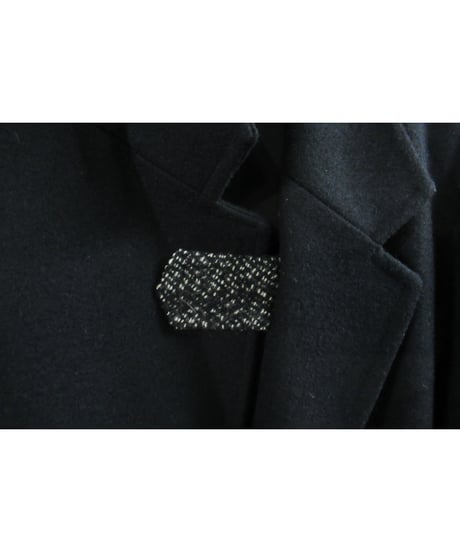 レア 04aw yohji yamamoto pour homme ギャングスター ツイード切替カバンロングジャケット HJ-J44-120