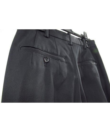 80’s yohji yamamoto pour homme vintage ２タック クロップドテーパードパンツ（HP-4）