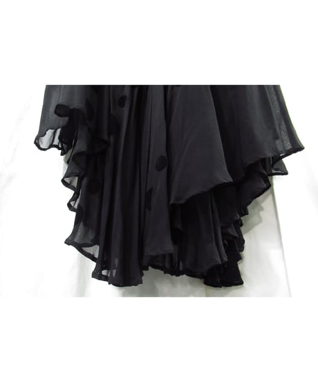 Y's Red Label yohji yamamoto レイヤードデザイン ロング巻きスカート（RV-S63-232）