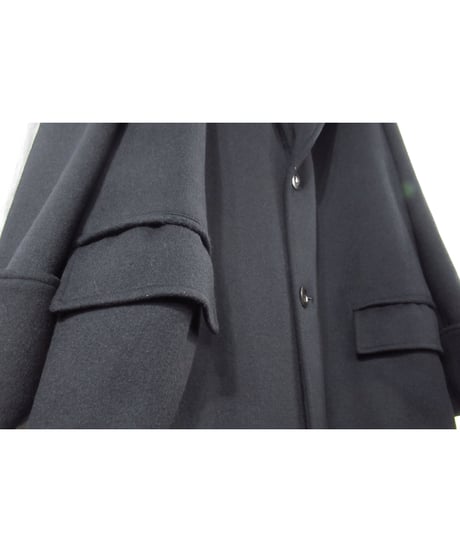98aw yohji yamamoto pour homme vintage シンプル ビッグコート（HY-C11-119）