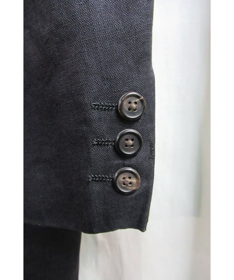 80's Y's for men yohji yamamoto vintage 麻 シンプルジャケット MR-J10-304