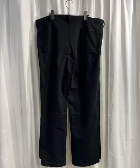 未使用 1999SS yohji yamamoto pour homme 裾ファスナー綿パンツ（HC-T93-078）