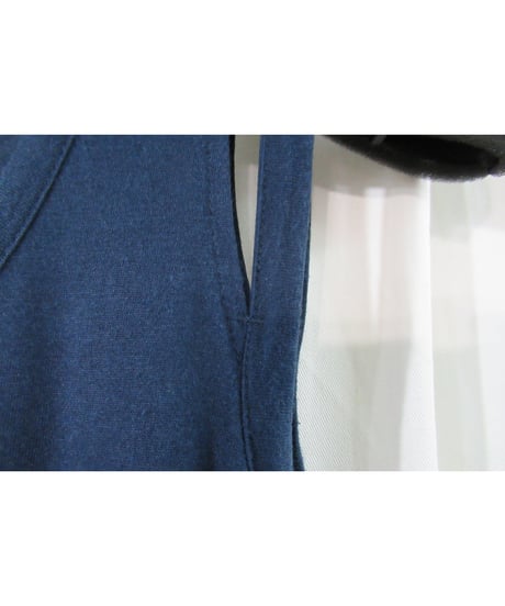 20aw B yohji yamamoto +noir ショルダーデザインノースリーブカットソー NR-T51-270