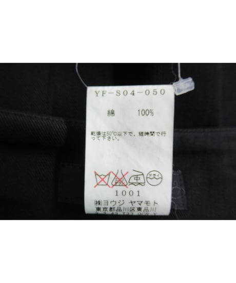 Y's yohji yamamoto 裾アシメトリ―フレアスカート YF-S04-050