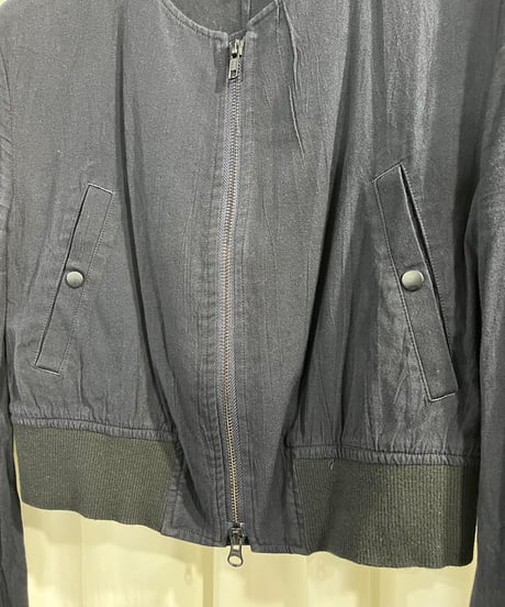 Y's yohji yamamoto ダブルジップショートブルゾン（YU-Y05-013）