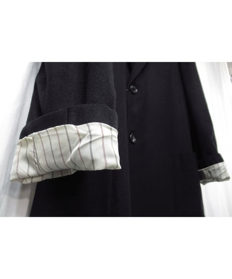 Y’s for men yohji yamamoto ステッチ パチポケットデザイン ロングジャケット（MO-J22-109）