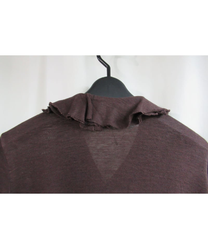 AD1997 tricot COMME des GARCONS フリルデザインカーディガン T