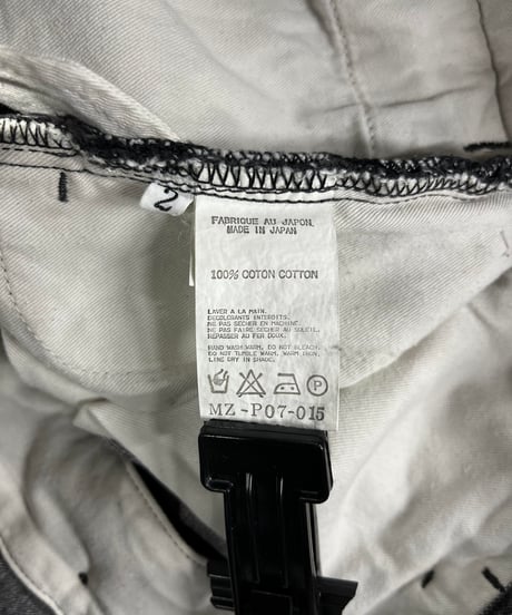 Y's for men yohji yamamoto サスペンダーデニムパンツ（MZ-P07-015）
